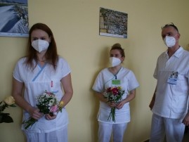 Poděkování nemocnice Boskovice studentům VOŠ zdravotnické