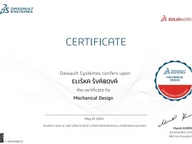 Zkoušky SolidWorks Certified SOLIDWORKS Associate-Academic (CSWA-Academic)